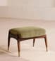 Theodore Footstool - Velvet - Lichen - US - Hover Image