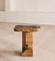 Emmeline Side Table - Dark Emperador - Hover Image