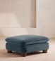 Vivienne Ottoman - Velvet Grey Blue - Listing Image