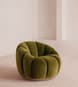 Garret Armchair - Velvet - Olive - US - Listing Image