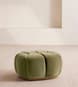 Garret Footstool - Velvet ,Lichen - Listing Image