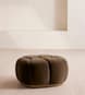 Garret Footstool - Velvet - Chocolate - US - Listing Image
