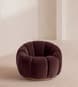 Garret Chair - Velvet - Aubergine - US - Hover Image