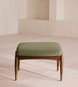 Theodore Footstool - Linen - Sage - Hover Image