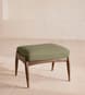 Theodore Footstool - Linen - Sage - US - Listing Image