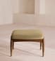 Theodore Footstool - Linen - Wheat - Hover Image
