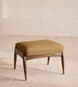 Theodore Footstool - Linen - Ochre - US - Listing Image