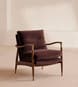 Theodore Armchair - Velvet - Aubergine - UK - Listing Image