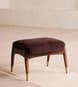Theodore Footstool - Velvet - Aubergine - US - Listing Image