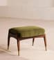Theodore Footstool - Velvet - Olive - Listing Image