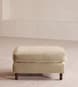 Audrey Rectangle Ottoman - Velvet - Oyster - UK - Hover Image