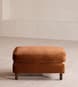 Audrey Rectangle Ottoman - Velvet - Cinnamon - UK - Hover Image