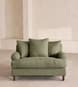 Audrey Loveseat - Linen - Sage - Hover Image
