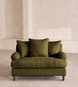 Audrey Loveseat - Linen - Olive - Hover Image