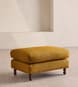 Audrey Rectangle Ottoman - Linen - Turmeric - UK - Listing Image
