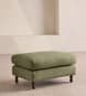 Audrey Rectangle Ottoman - Linen - Sage - Listing Image