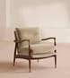 Theodore Armchair - Velvet Oyster - US - Listing Image