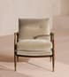Theodore Armchair - Velvet Oyster - US - Hover Image