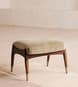 Theodore Footstool - Velvet - Oyster - UK - Listing Image