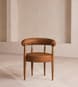 Fergus Dining Chair - Sycamore Leather - Hover Image