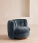 Vivienne Armchair - Velvet - Grey Blue - Listing Image