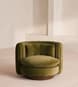 Vivienne Armchair - Velvet - Olive - US - Hover Image