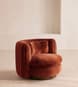 Vivienne Armchair - Velvet - Rust - Listing Image