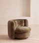 Vivienne Armchair - Velvet - Truffle - UK - Listing Image