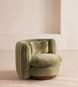 Vivienne Armchair - Velvet - Lichen - Hover Image