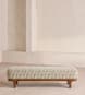 Belsa Bench - Olia Jacquard - Blue - UK - Hover Image