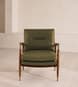 Theodore Armchair - Leather Moss - UK - Hover Image