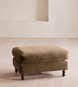 Audrey Rectangle Ottoman - Velvet - Truffle - UK - Listing Image