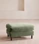 Audrey Rectangle Ottoman - Velvet - Seafoam - UK - Listing Image