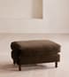 Audrey Rectangle Ottoman - Sofa - Velvet - Chocolate - Listing Image