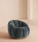 Garret Armchair - Velvet - Grey Blue - US - Listing Image