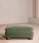 Vivienne Ottoman - Velvet - Seafoam - UK - Hover Image