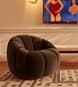 Garret Armchair - Velvet - Chocolate Brown - Listing Image