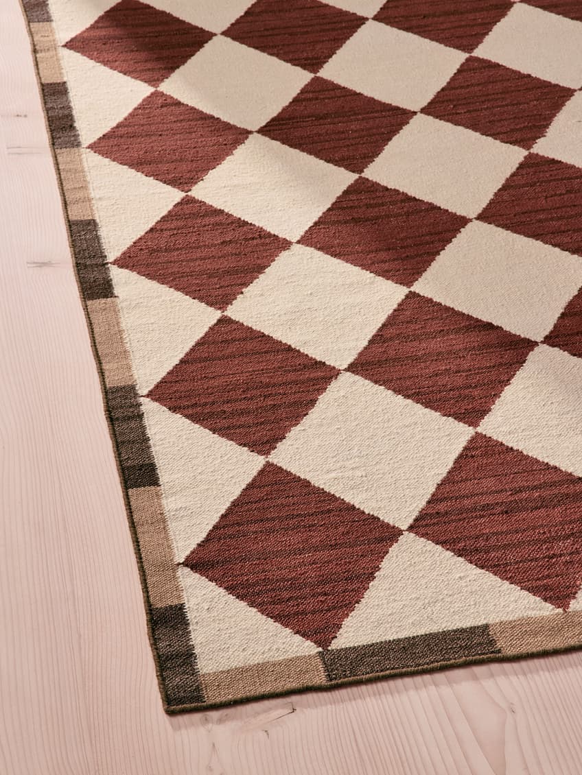 Obie Rug Jethro Rug, Rust 270 x 360cm