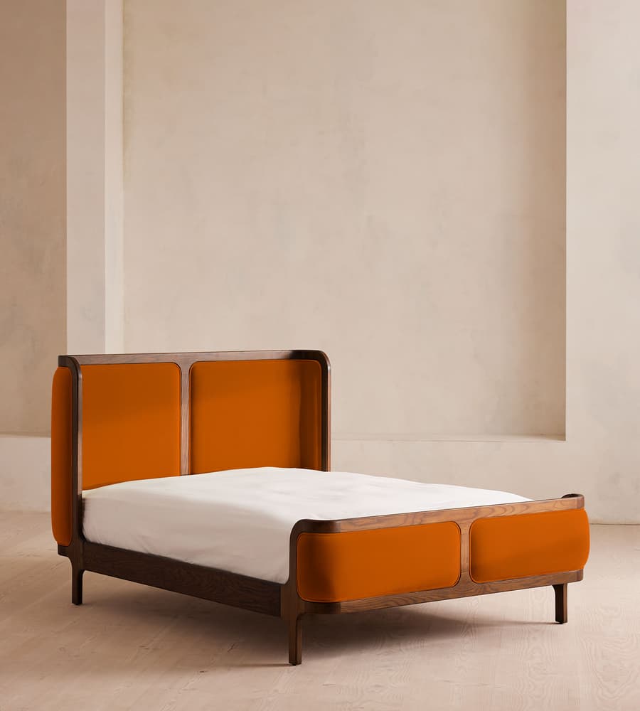 Belsa Bed, California King, Tangerine, US