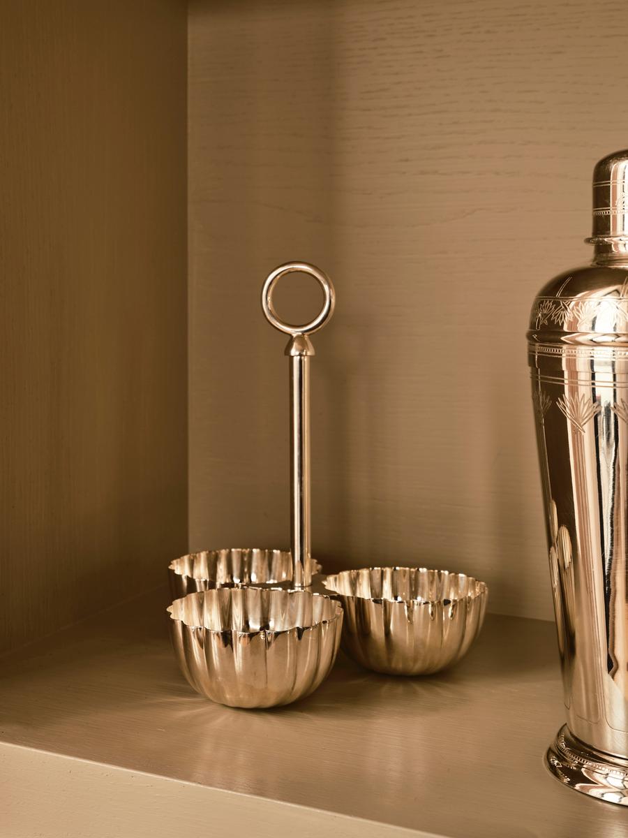 Mews Silver Condiment Dish. 5 Micron