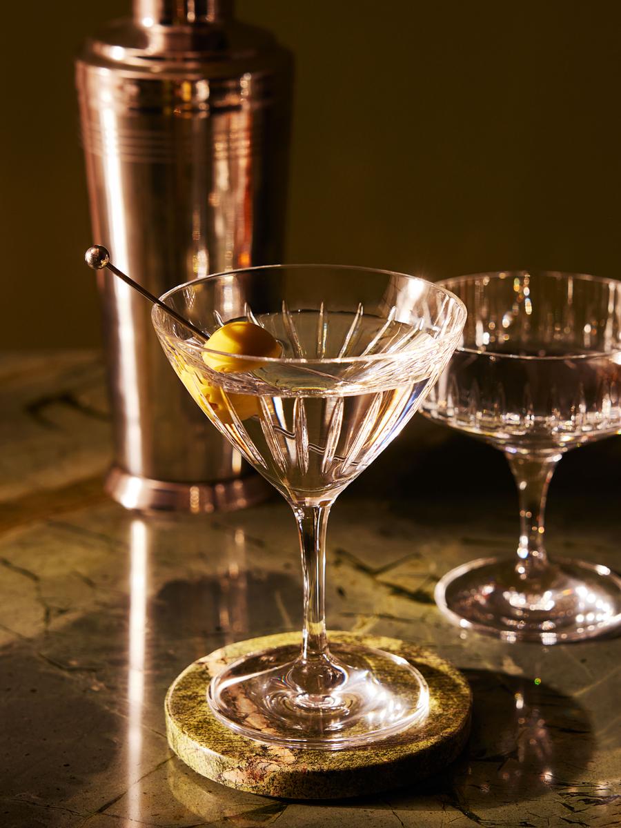 Roebling Cocktail Glass, Set of Four
