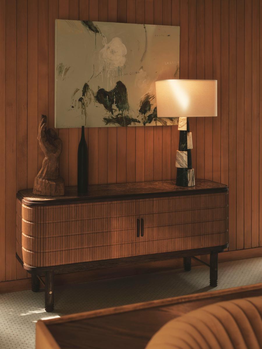 Cullen Sideboard, Dark Emperador Marble