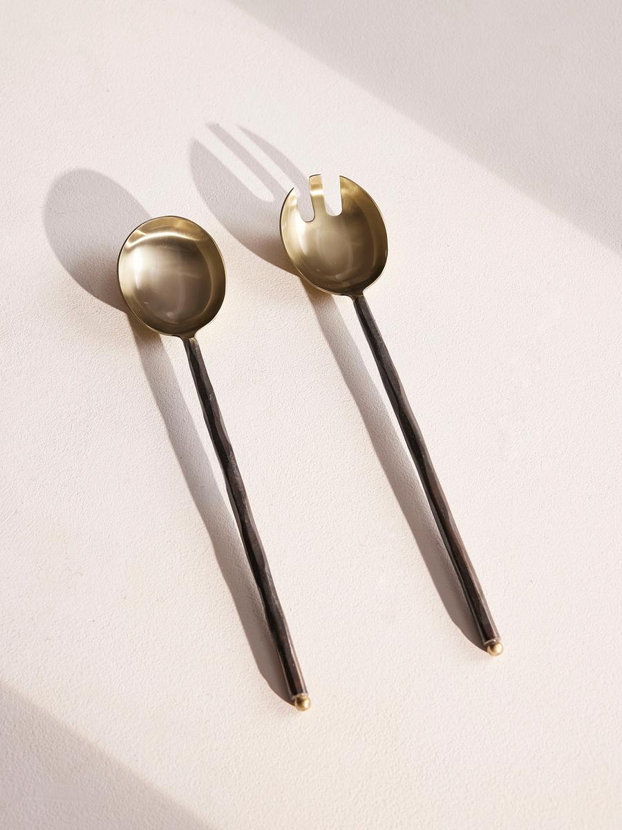 Stanton Servers, Brass, Set of Two