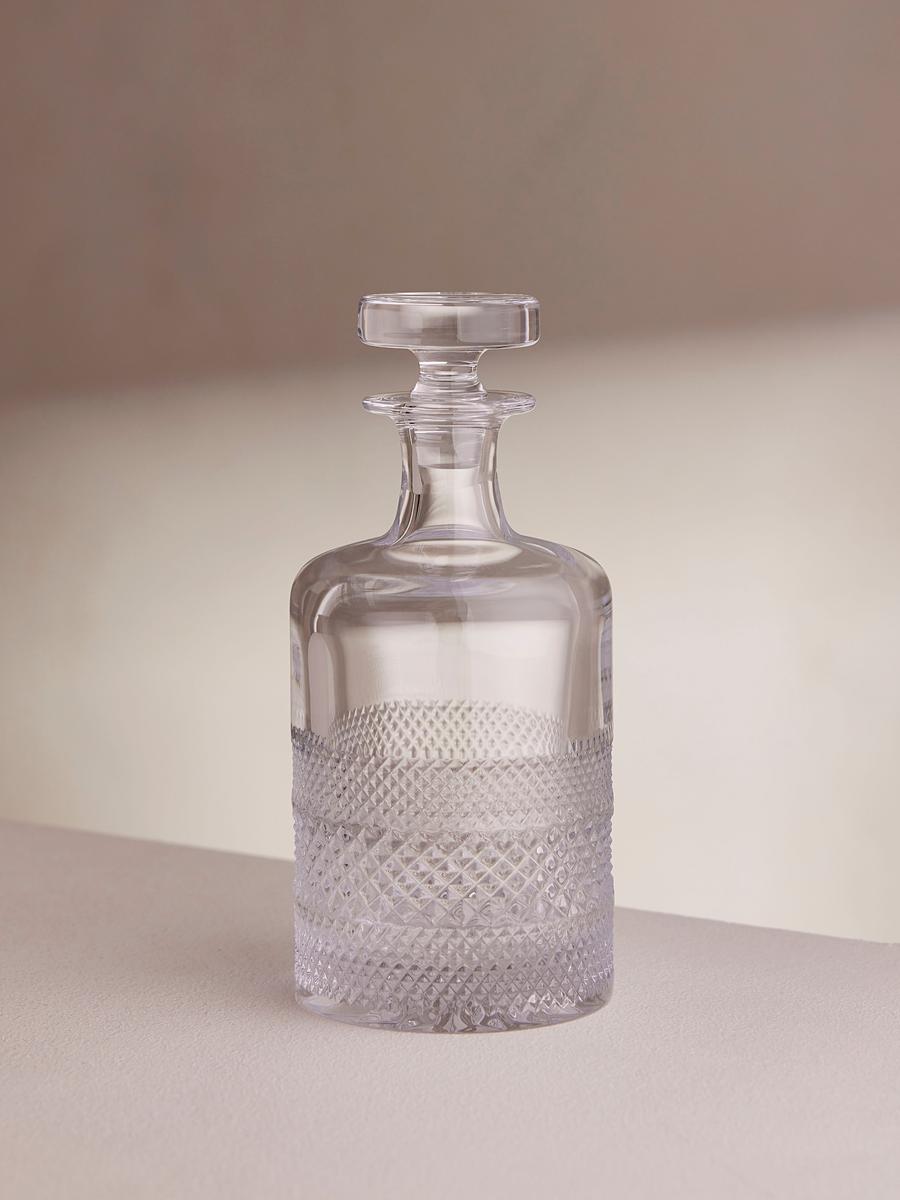 Huxley Cut Crystal Decanter, Small