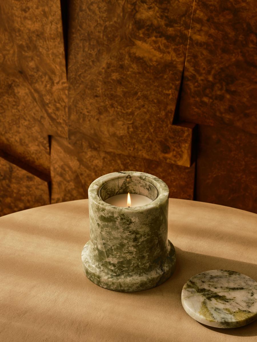 SOHO HOME SICILIAN THYME APPLE JADE MARBLE CANDLE 250G