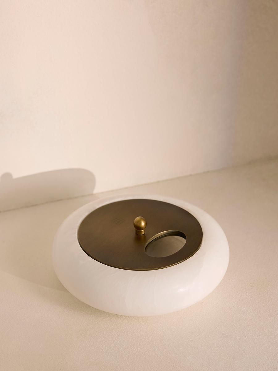 Montague Alabaster Ashtray
