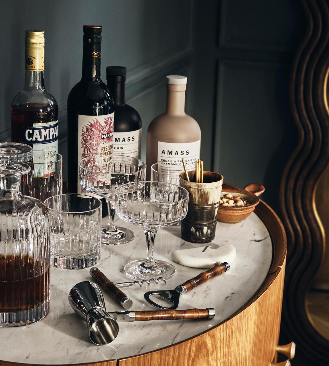 Roebling Champagne Coupe, Set of Four