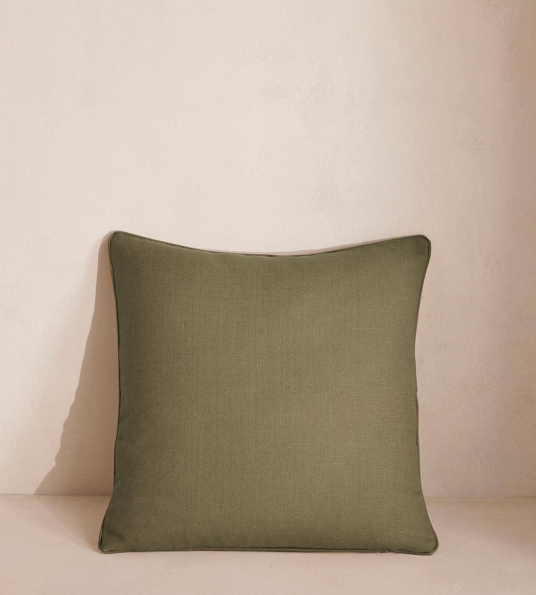 Vinnie Square Cushion, Sage