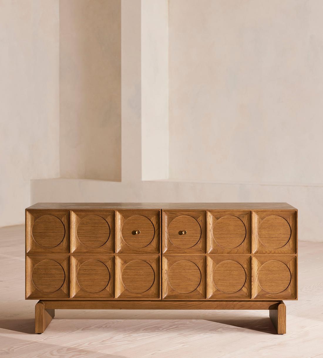 Marcel Media Unit, Medium Oak