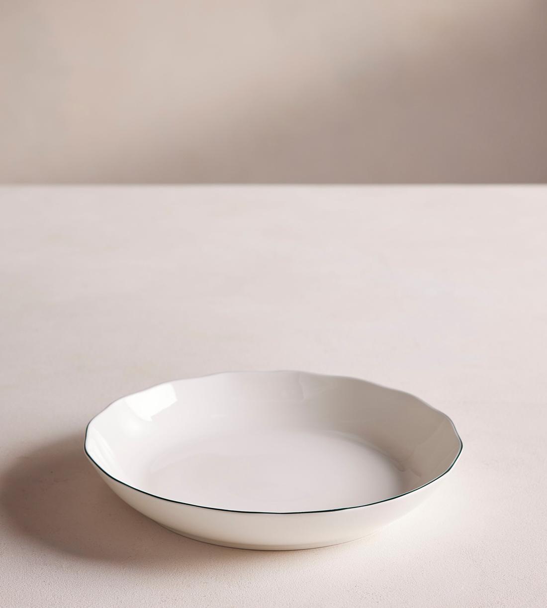 カネヨシ ヒース4枚 - Rim Line Pasta Bowl カネヨシ ヒース4枚 - Rim